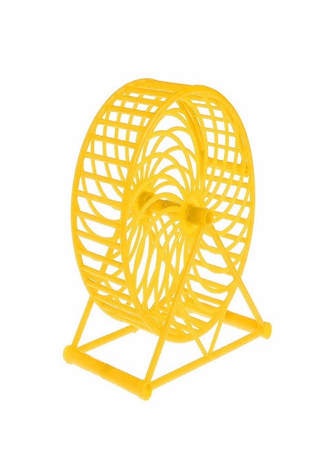 سايج سكوير عجلة جري وتمرين جامبو مقاس 13 سم للهامستر/القزم/الجرذ/الفأر (أصفر) - Image 1